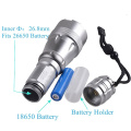 Powerful Underwater IP68 1000 Lumens Flashlight for Diving